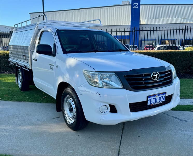 2012 Toyota Hilux WORKMATE TGN16R MY12 REAR WHEEL DRIVE