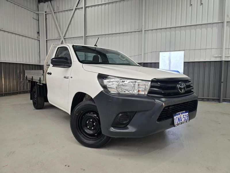 2021 Toyota Hilux Workmate TGN121R Rear Wheel Drive