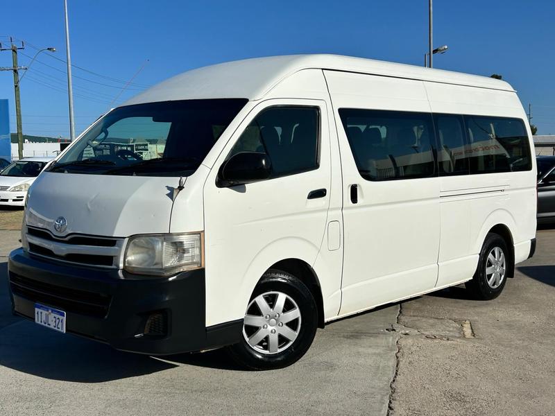 2012 Toyota Hiace Commuter KDH223R ELWB High Roof