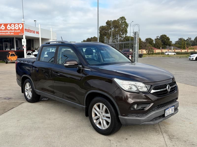 2019 Ssangyong Musso Q200 ELX Utility Crew Cab 4dr Spts Auto 6sp 4x4 2.2DT All Wheel Drive