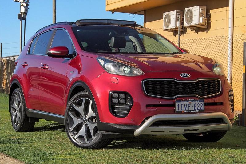 2017 Kia Sportage GT-LINE GREY LEATHER (AWD) QL MY18 — primary photo