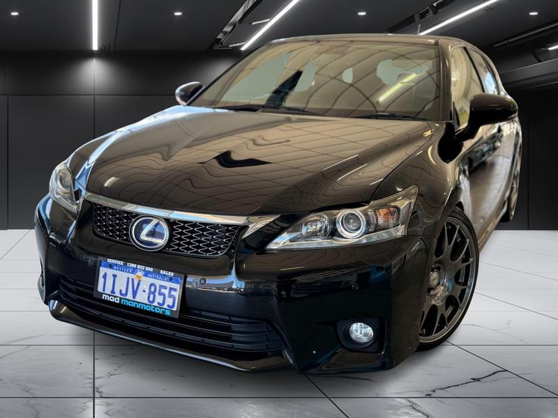 2011 Lexus CT ZWA10R CT200h F Sport Hatchback 5dr CVT 1sp, 1.8i/60kW Hybrid [Mar] photo 3