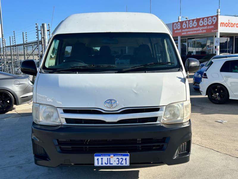 2012 Toyota Hiace Commuter KDH223R ELWB High Roof photo 2