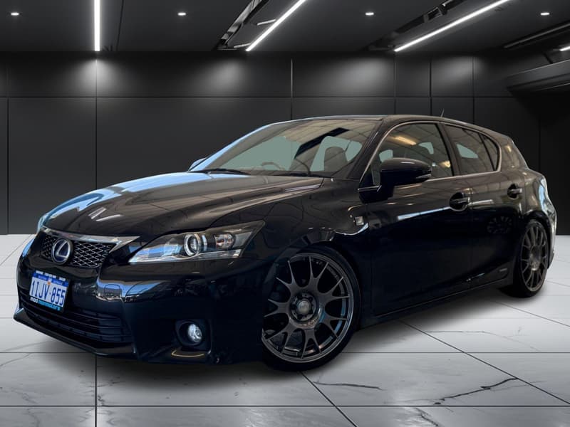 2011 Lexus CT ZWA10R CT200h F Sport Hatchback 5dr CVT 1sp, 1.8i/60kW Hybrid [Mar]