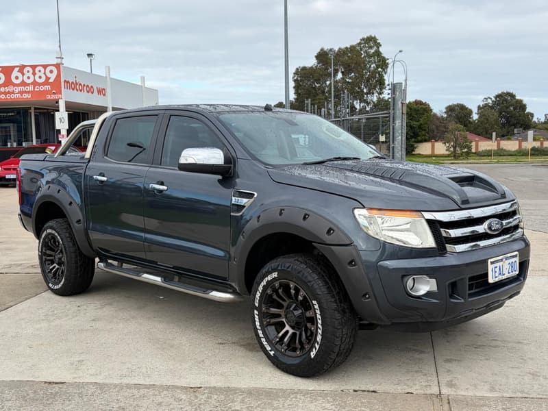 2012 Ford Ranger PX XLT Hi-Rider Utility Double Cab 4dr Man 6sp, 4x2 1148kg 3.2DT Rear Wheel Driv...