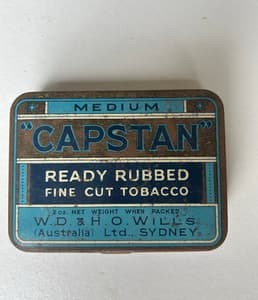 capstan tobacco tin | Collectables