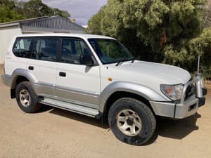 1998 TOYOTA LANDCRUISER PRADO GXL (4x4) 5 SP MANUAL 4x4 4D WAGON