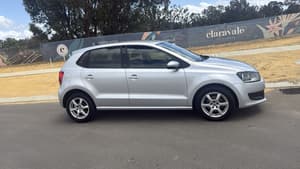 2013 VOLKSWAGEN POLO 77 TSI COMFORTLINE 7 SP AUTO DIRECT 5D HATCHBACK