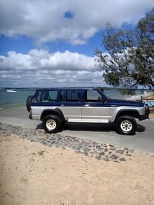1990 NISSAN PATROL ST (4x4) 5 SP MANUAL 4x4 4D WAGON, 7 seats GQ
