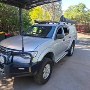 2014 MITSUBISHI TRITON GLX (4x4) 4 SP AUTOMATIC 4x4 DOUBLE CAB UTILITY