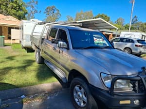 2002 TOYOTA LANDCRUISER GXL (4x4) 5 SP AUTOMATIC 4D WAGON