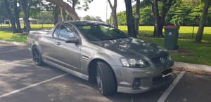 2011 HOLDEN COMMODORE SV6 UTE - SERIES II THUNDER