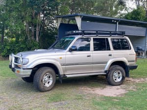 1993 TOYOTA LANDCRUISER GXL (4x4) 5 SP MANUAL 4x4 4D WAGON