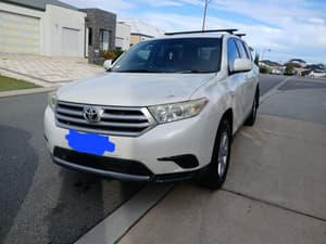2012 TOYOTA KLUGER GSU45R MY11 UPGRADE