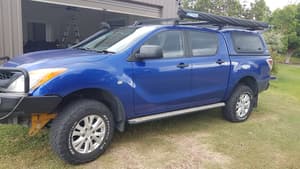 Mazda BT50 2012 XT 4x4 Twin Cab with canopy