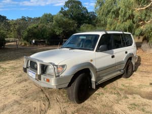 1998 TOYOTA LANDCRUISER PRADO GXL (4x4) 4 SP AUTOMATIC 4x4 4D WAGON