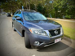 2013 NISSAN PATHFINDER Ti (4x4) CONTINUOUS VARIABLE 4D WAGON