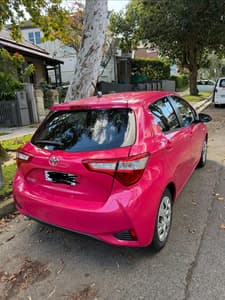2017 TOYOTA YARIS ASCENT 4 SP AUTOMATIC 5D HATCHBACK