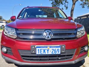 2013 VOLKSWAGEN TIGUAN 132 TSI PACIFIC 7 SP AUTO DIRECT SHIFT 4D WAGON