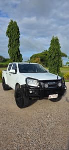 2017 ISUZU D-MAX SX (4x4) 6 SP AUTOMATIC CREW C/CHAS