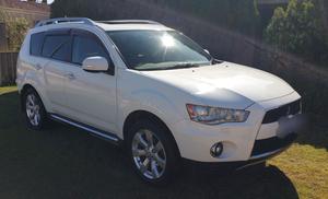 2010 MITSUBISHI OUTLANDER VR-X 6 SP AUTO SPORTS MODE 4D WAGON, 5 seats