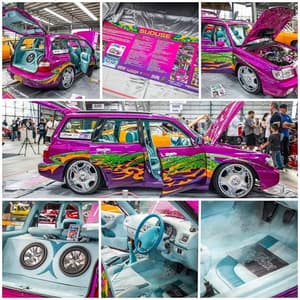Subaru forester custom show car