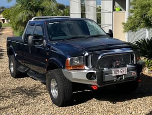 2005 FORD F250 XLT (4x4) 4 SP AUTOMATIC SUPER CAB P/UP