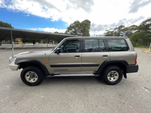 2001 NISSAN PATROL GU II 5 SP MANUAL 4x4 TD42 WAGON, 7 seats