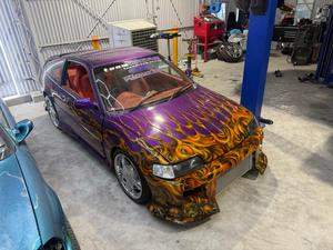 Honda crx show car one of a kind 