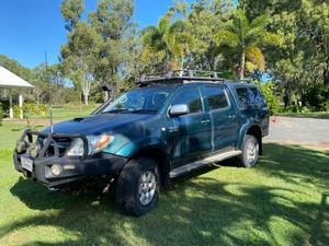 2007 TOYOTA HILUX SR5 (4x4) 5 SP MANUAL DUAL CAB P/UP