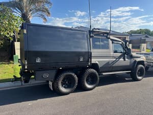 78 series landcruiser 6 wheeler