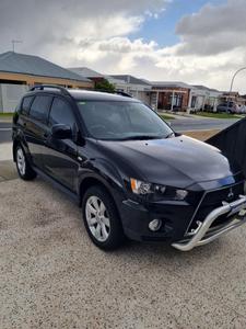 2012 MITSUBISHI OUTLANDER LS (FWD) CVT AUTO 6 SP SEQUENTIAL 4D WAGON