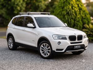 2012 BMW X3 xDRIVE20d 8 SP AUTOMATIC 4D WAGON