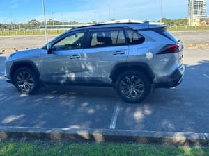 TOYOTA RAV4 GXL HYBRID CVT $42750 MY23 Low Kms $4500 options fitted