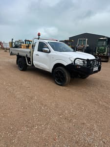 2018 NISSAN NAVARA RX (4x4) 6 SP MANUAL C/CHAS