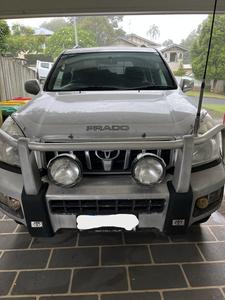 2004 TOYOTA LANDCRUISER PRADO GRANDE (4x4) 4 SP AUTOMATIC 4D WAGON
