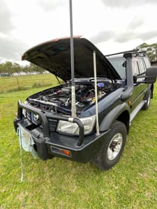2003 NISSAN PATROL ST (4x4) 5 SP MANUAL 4D WAGON