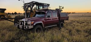 2018 TOYOTA LANDCRUISER GXL V8 DUAL CAB