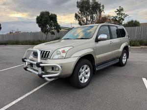2004 TOYOTA LANDCRUISER PRADO GRANDE (4x4) 4 SP AUTOMATIC 4D WAGON