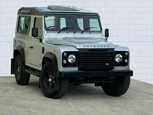 2015 LAND ROVER DEFENDER 90 6 SP MANUAL 2D WAGON