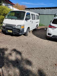 Toyota van 2001 LWB NSW. 