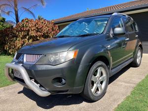 2008 MITSUBISHI OUTLANDER LS 5 SP MANUAL 4D WAGON