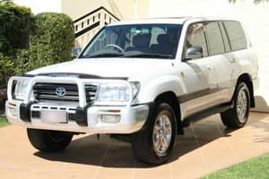 2003 TOYOTA LANDCRUISER SAHARA (4x4) 5 SP AUTOMATIC 4D WAGON