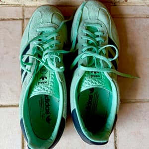 adidas gazelle silver green womens Adidas GAZELLE W SHOES ID7056  Kick Theory