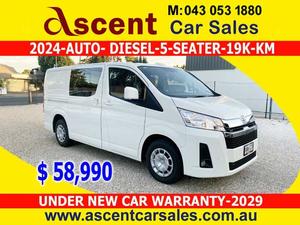 2024-Toyota Hiace-5-SEATER-AUTO-DIESEL-ONE  OWNER-SERVICE HISTORY