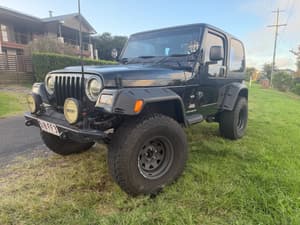 2004 JEEP WRANGLER SPORT (4x4) 5 SP MANUAL 4x4 2D HARDTOP