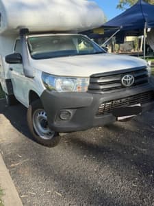 TOYOTA HILUX 4WD TALVOR CAMPERVAN - WORKMATE (4x4) 6 SP MANUAL