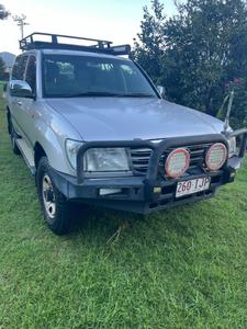 2004 TOYOTA LANDCRUISER GXL (4x4) 5 SP AUTOMATIC 4D WAGON