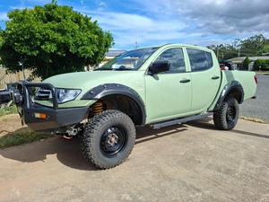 2013 MITSUBISHI TRITON GLX (4x4) 5 SP MANUAL 4x4 DOUBLE CAB UTILITY