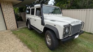 2008 LAND ROVER DEFENDER 110 (4x4) 6 SP MANUAL 4D WAGON